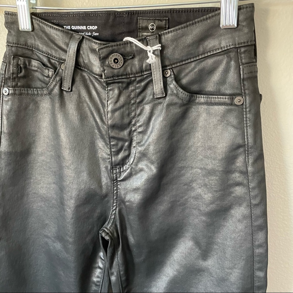 AG Adriano Goldschmied Black Flare Jeans - Picture 5 of 10